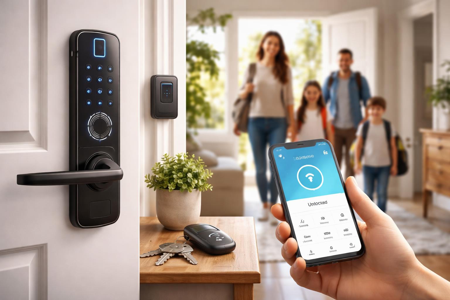 Best Smart Locks for Families in 2026: Codes, Apps and Auto-Lock Explained